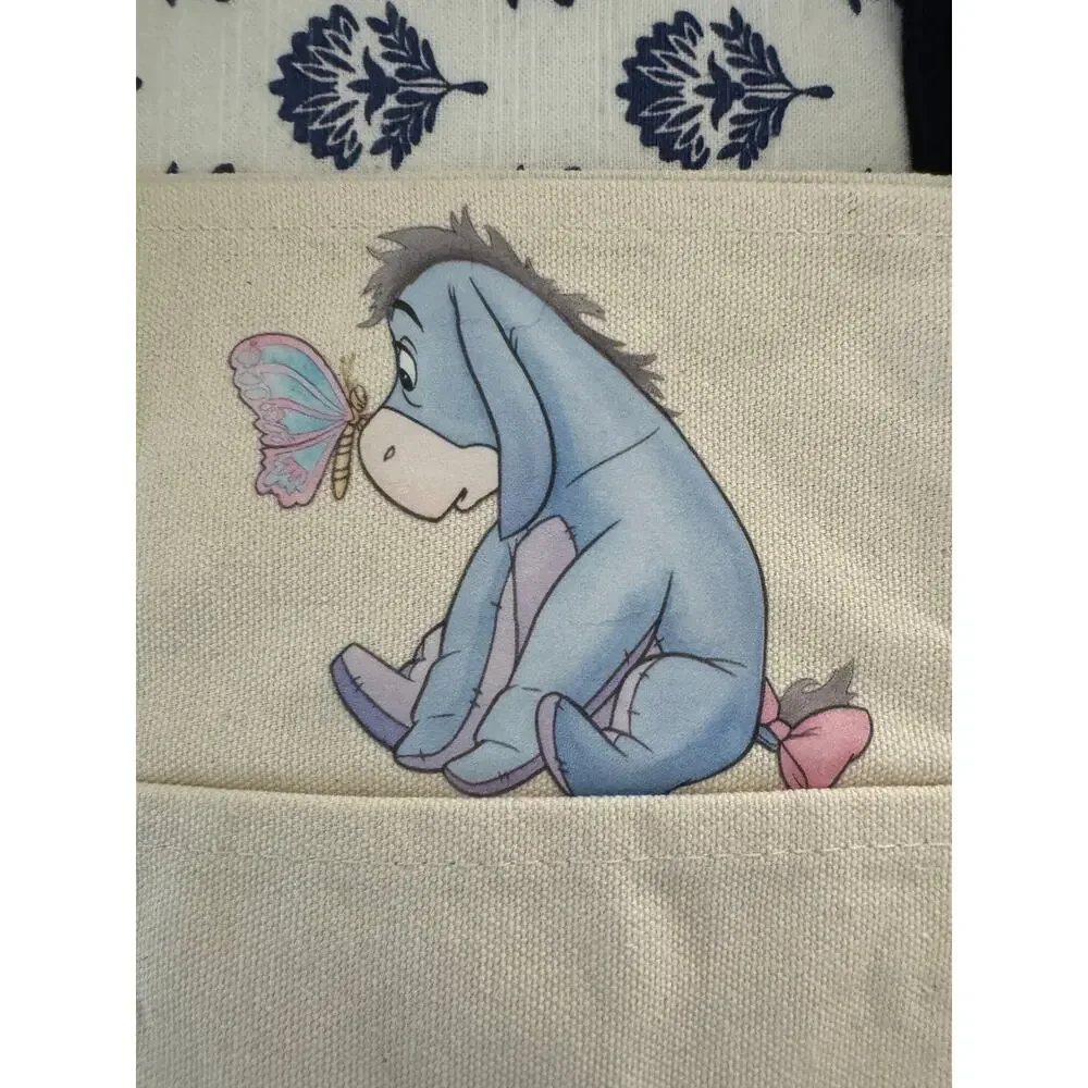 Disney Winnie Pooh Tigger Eeyore Piglet Large Custom Made Trader Joes Mini Tote